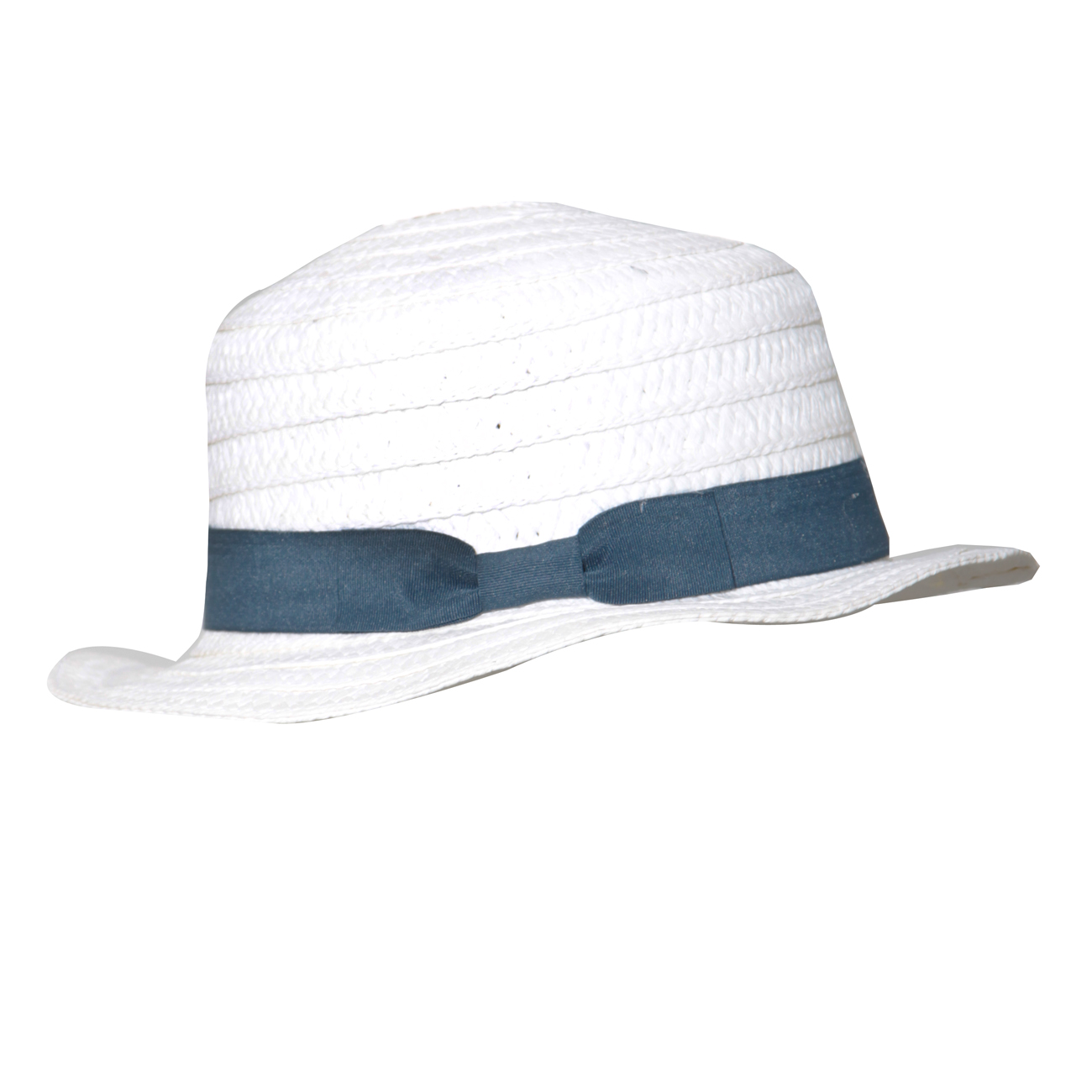 White Straw Boater Hat Preview
